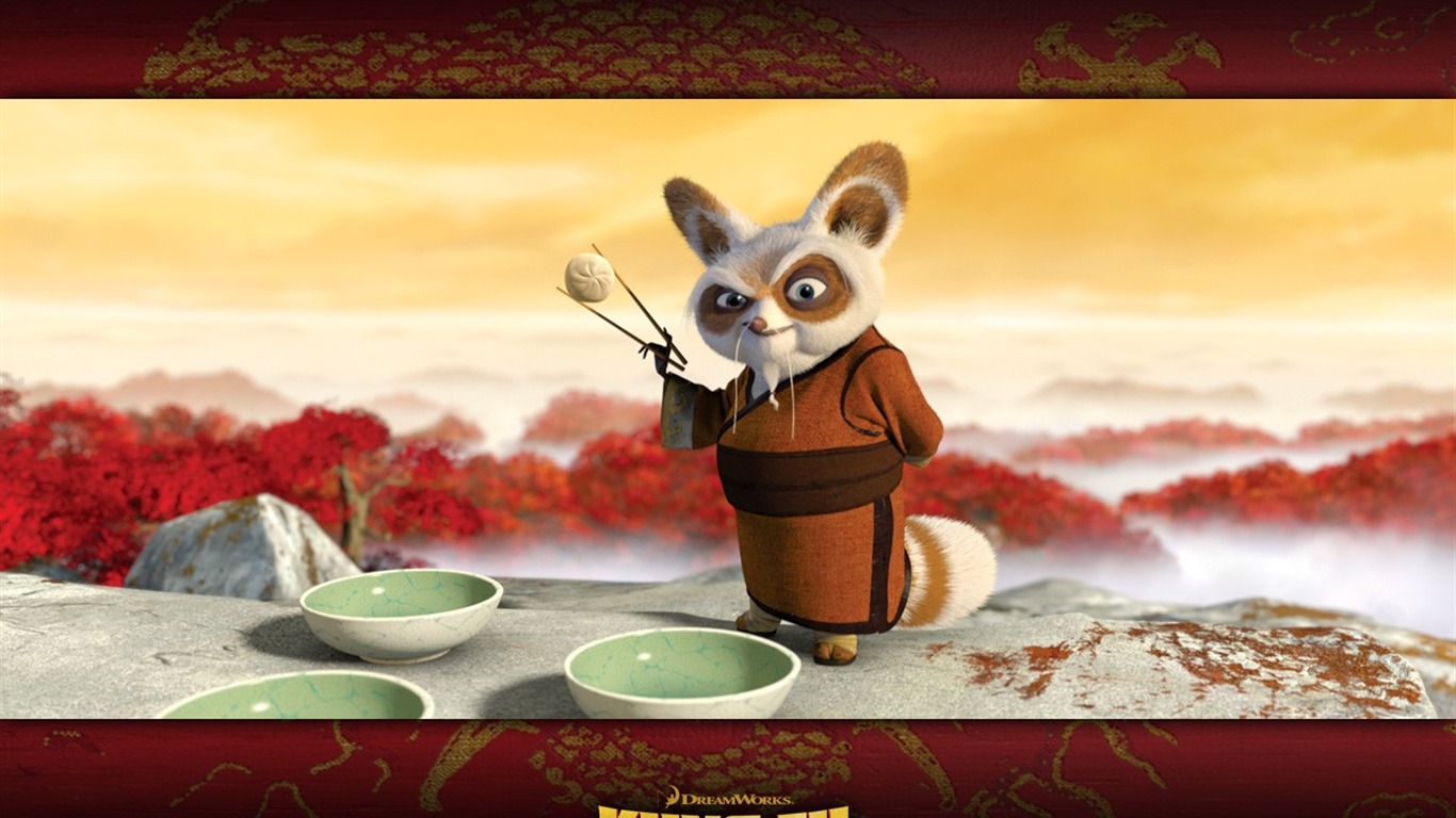 3D animace Kung Fu Panda wallpaper #9 - 1366x768