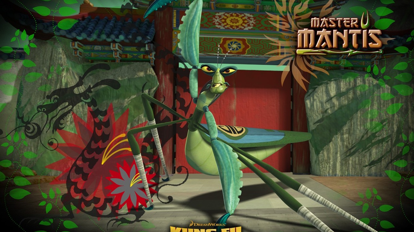 3D-Animation Kung Fu Panda Tapete #18 - 1366x768