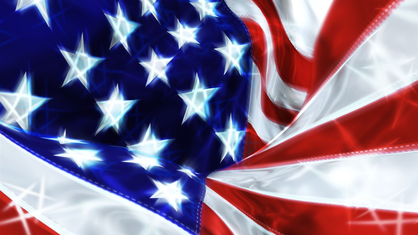 U.S. Independence Day theme wallpaper #4 - 1366x768