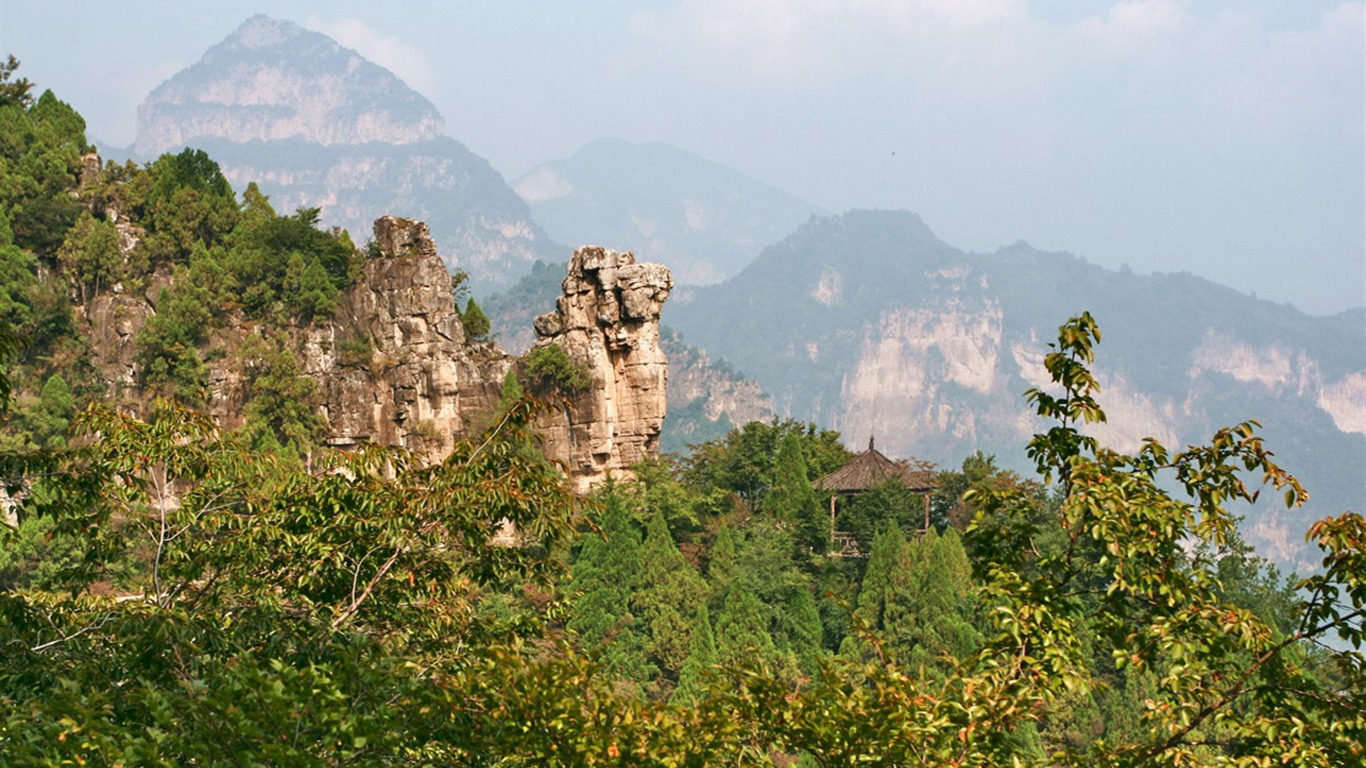 Tenemos las Montañas Taihang (Minghu obras Metasequoia) #8 - 1366x768