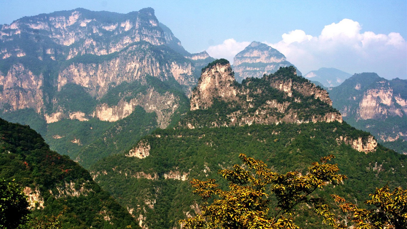 Tenemos las Montañas Taihang (Minghu obras Metasequoia) #10 - 1366x768