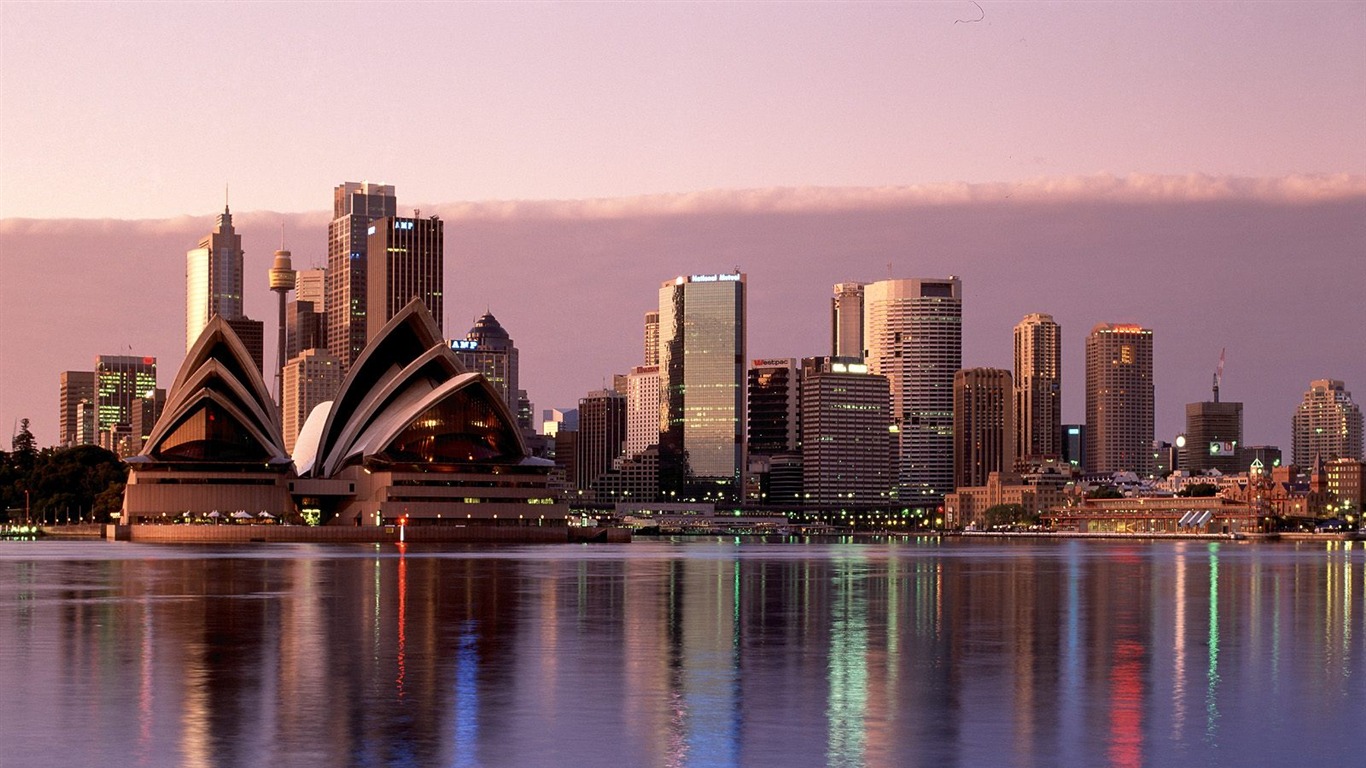 Características hermosos paisajes de Australia #17 - 1366x768