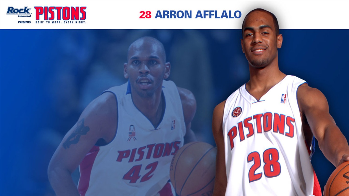 Detroit Pistons Wallpaper Oficial #7 - 1366x768