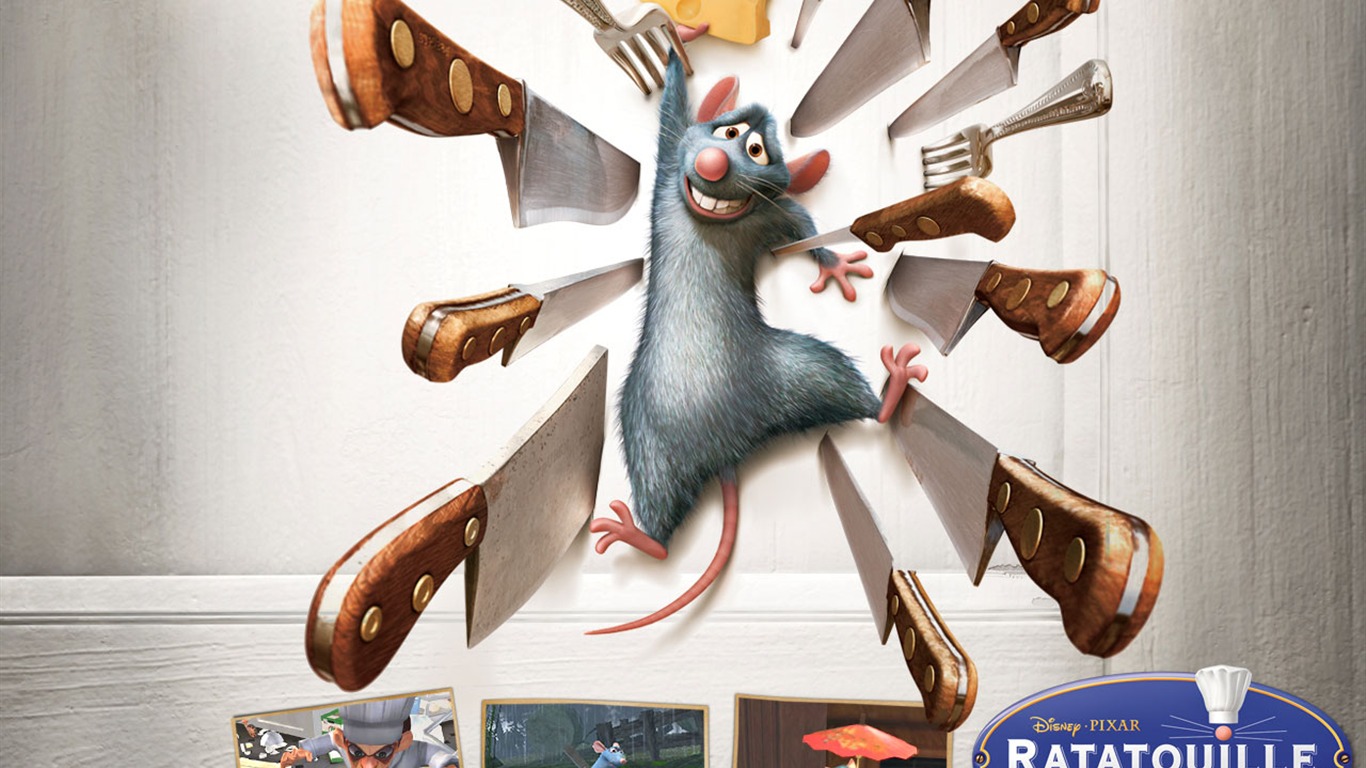 料理鼠王 ratatouille 壁纸专辑 #3 - 1366x768