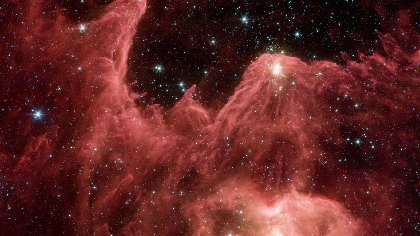 NASA wallpaper hvězd a galaxií #2 - 1366x768