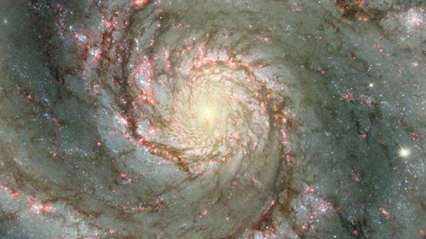 Fond d'écran étoiles et les galaxies de la NASA #10 - 1366x768