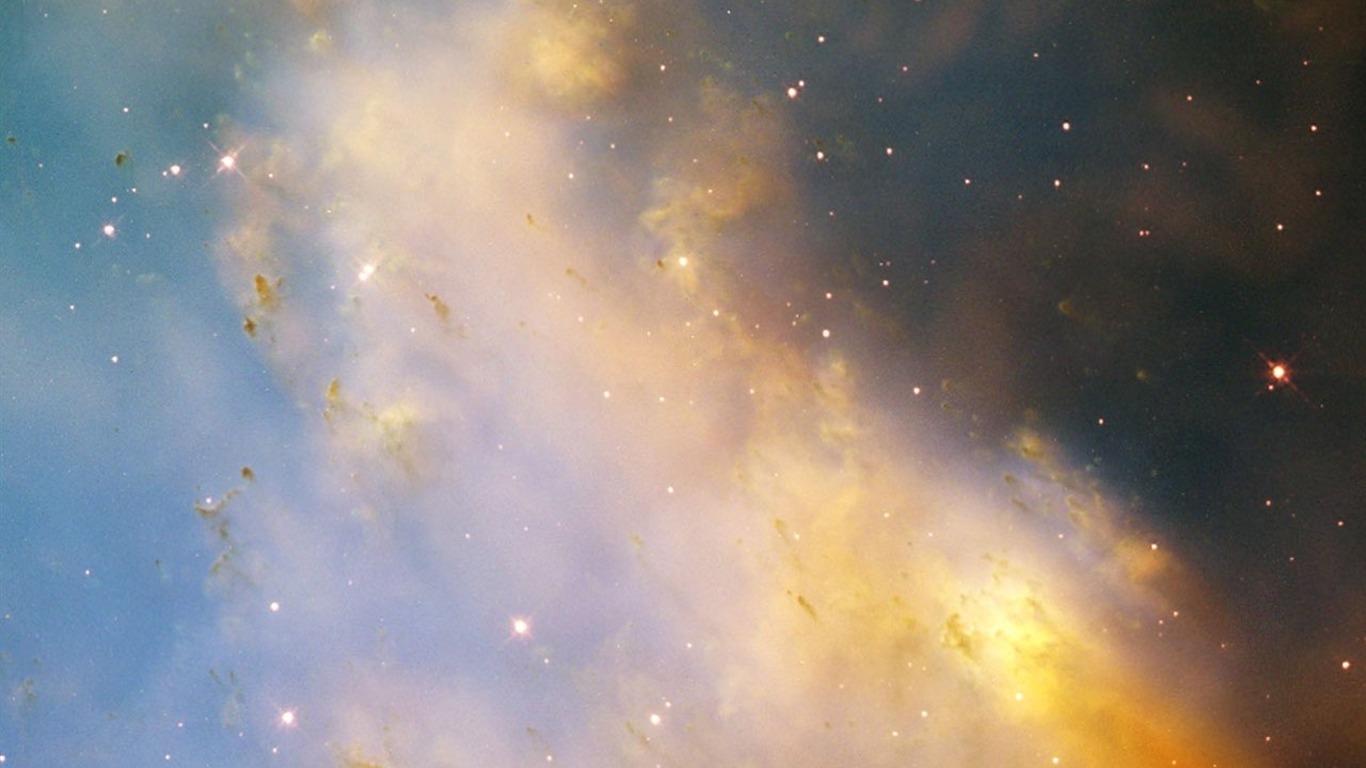 Fond d'écran étoiles et les galaxies de la NASA #12 - 1366x768
