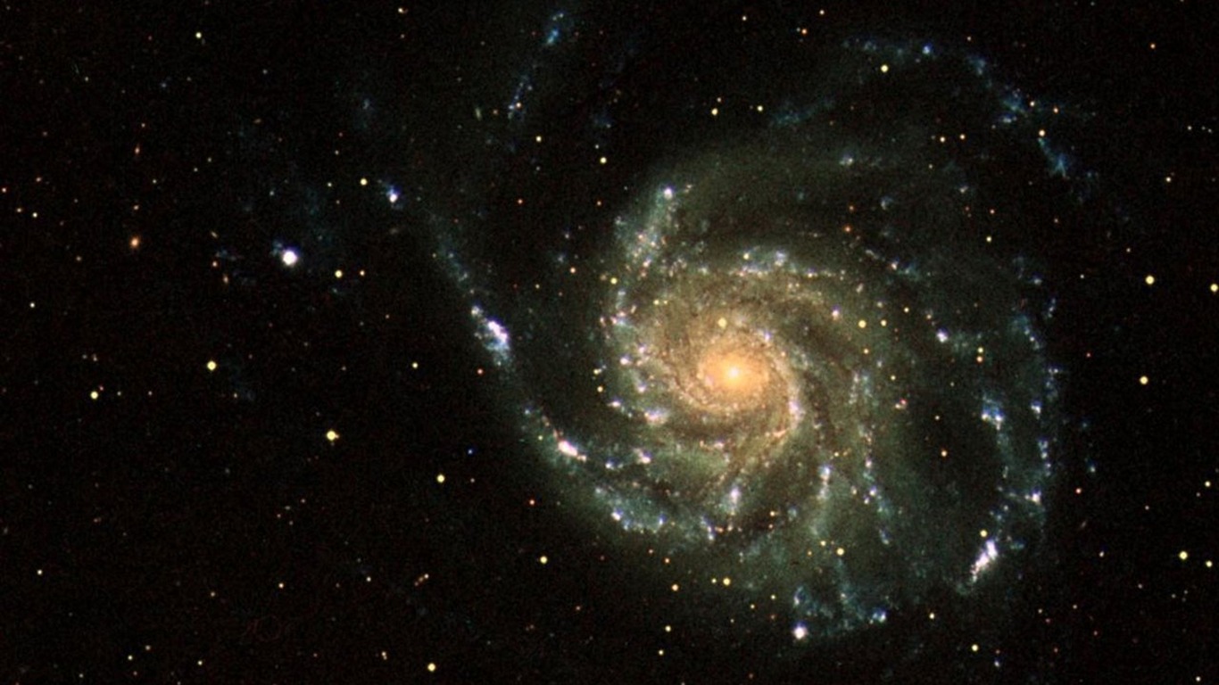 Fond d'écran étoiles et les galaxies de la NASA #15 - 1366x768