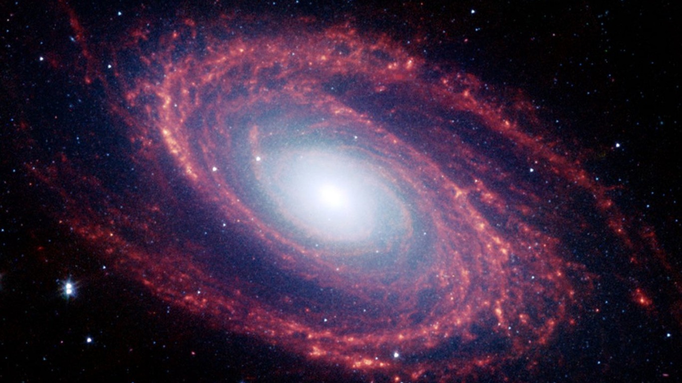 Fond d'écran étoiles et les galaxies de la NASA #18 - 1366x768