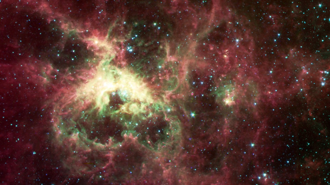 NASA星体和星系壁纸19 - 1366x768