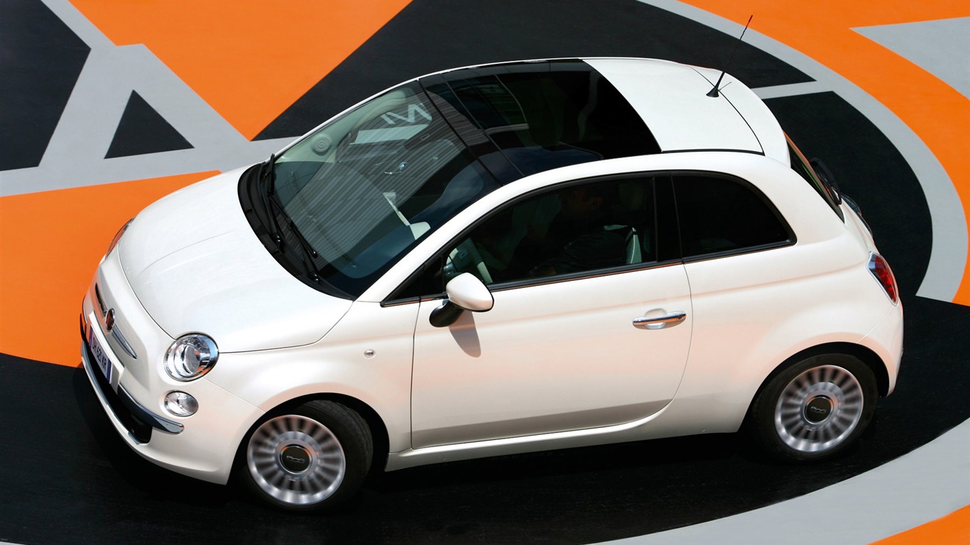 菲亚特 Fiat 500 壁纸5 - 1366x768
