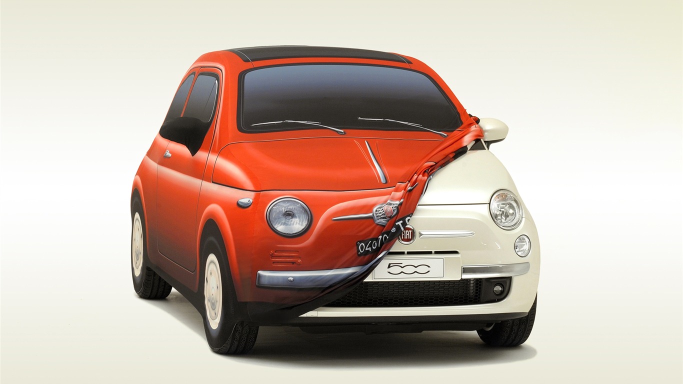 菲亚特 Fiat 500 壁纸14 - 1366x768