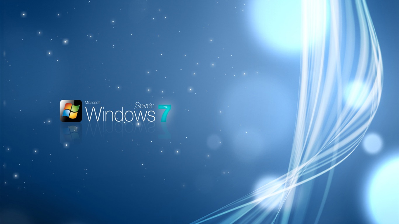Windows7 téma tapetu (2) #7 - 1366x768