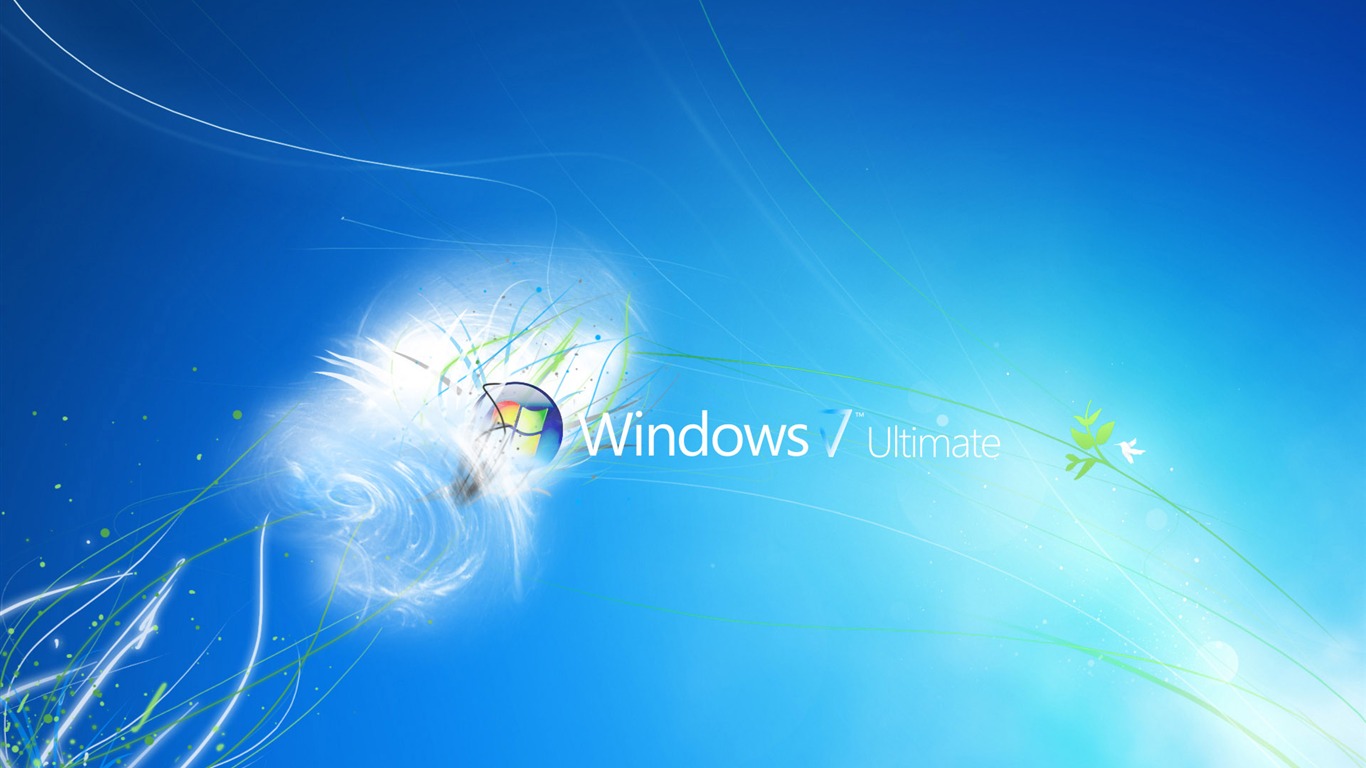 Windows7 тему обои (2) #11 - 1366x768