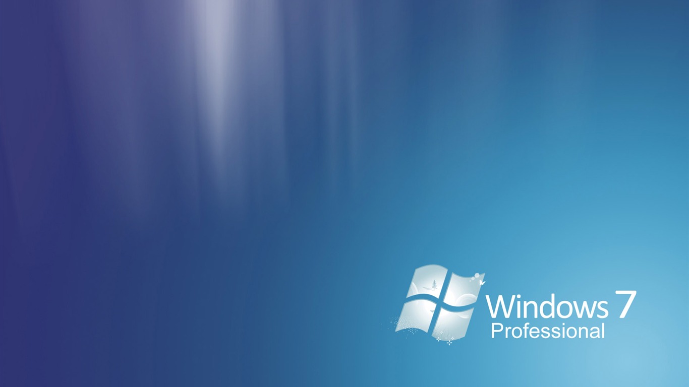 Windows7 téma tapetu (2) #14 - 1366x768
