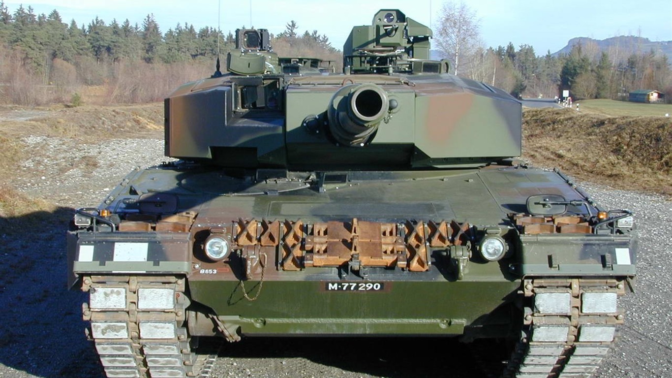 Leopard 2A6 Leopard 2A5 tanque #22 - 1366x768