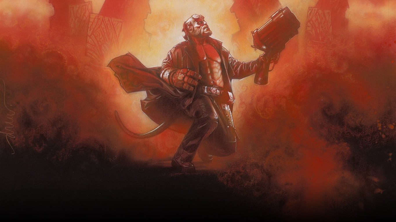 Hellboy 2 Golden Army #19 - 1366x768