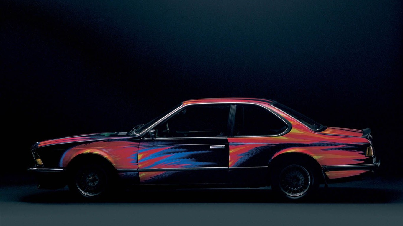  BMWは、ArtCarsの壁紙 #4 - 1366x768