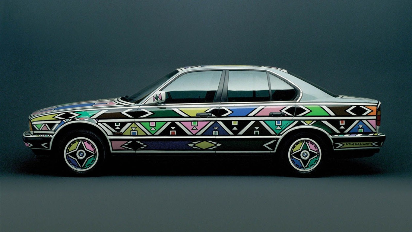  BMWは、ArtCarsの壁紙 #7 - 1366x768