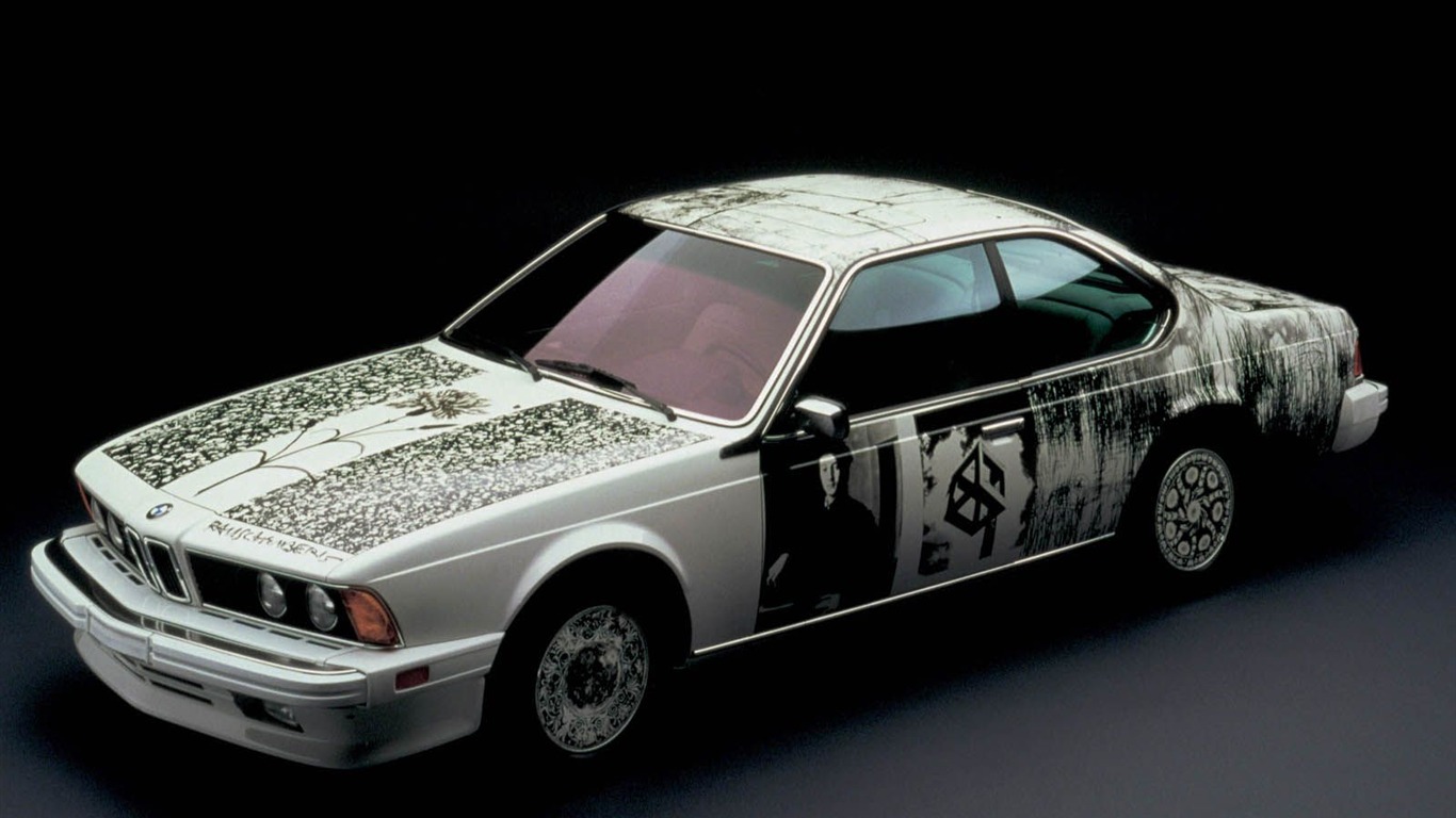  BMWは、ArtCarsの壁紙 #10 - 1366x768