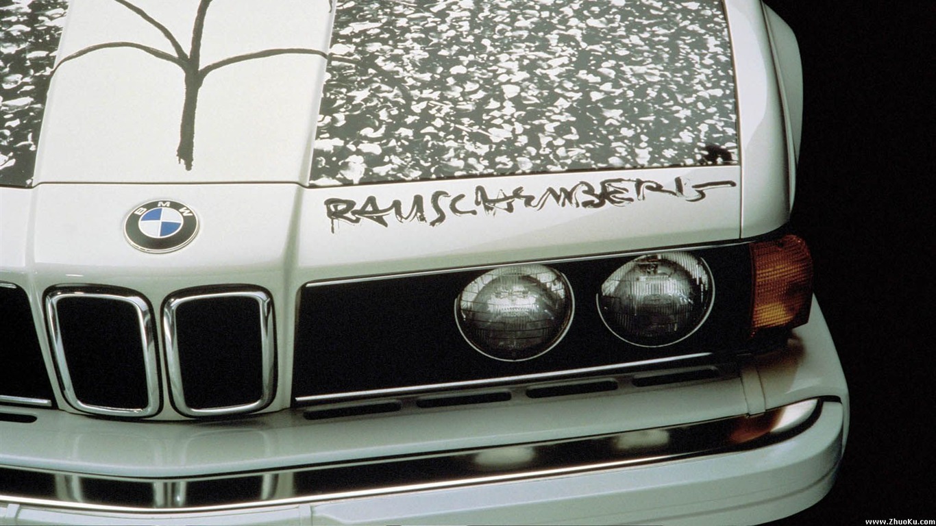  BMWは、ArtCarsの壁紙 #18 - 1366x768