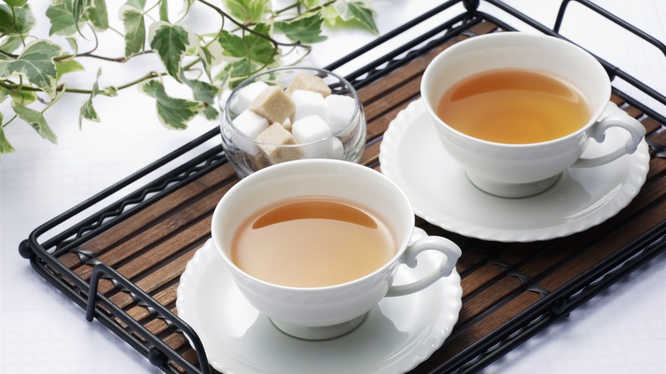 日本のお茶の写真の壁紙 #22 - 1366x768
