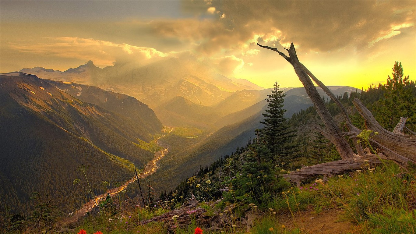 Atemberaubende Landschaften HD Wallpapers #19 - 1366x768