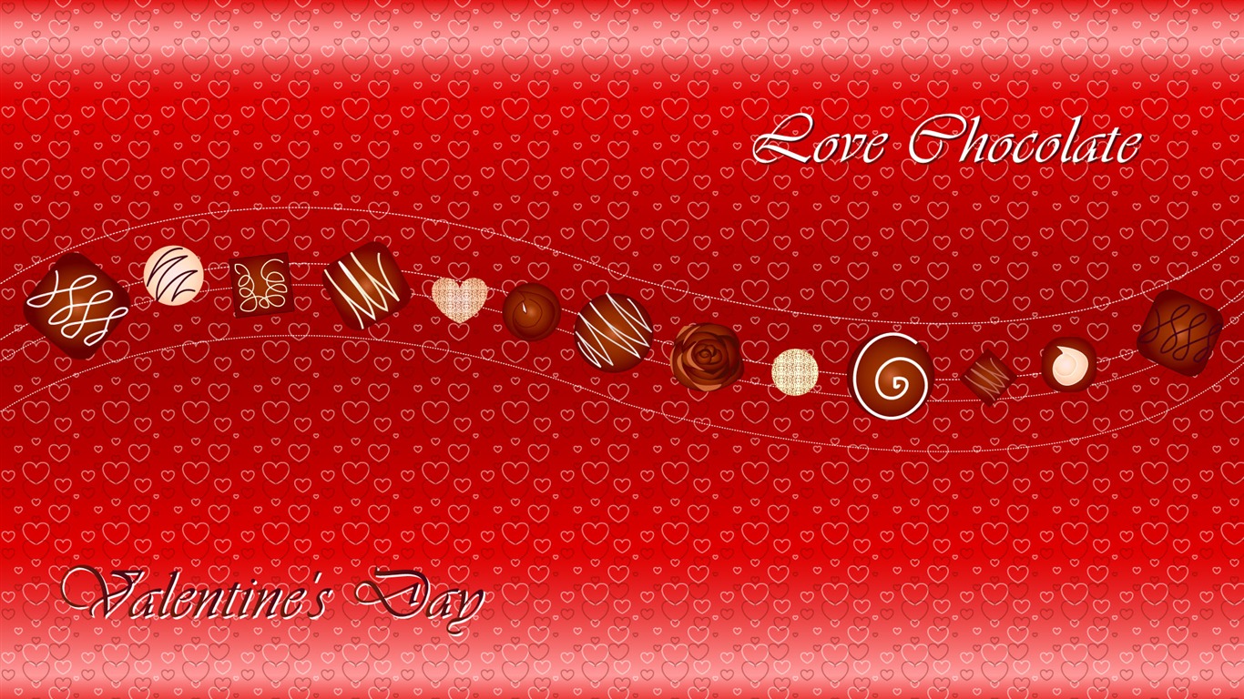 Valentine's Day Theme Wallpapers (1) #2 - 1366x768