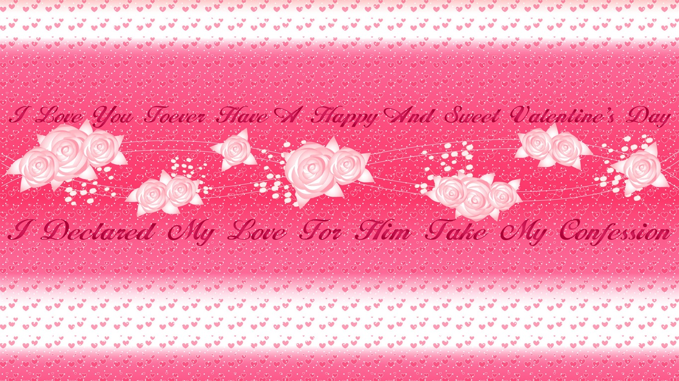 Valentine's Day Theme Wallpapers (2) #7 - 1366x768
