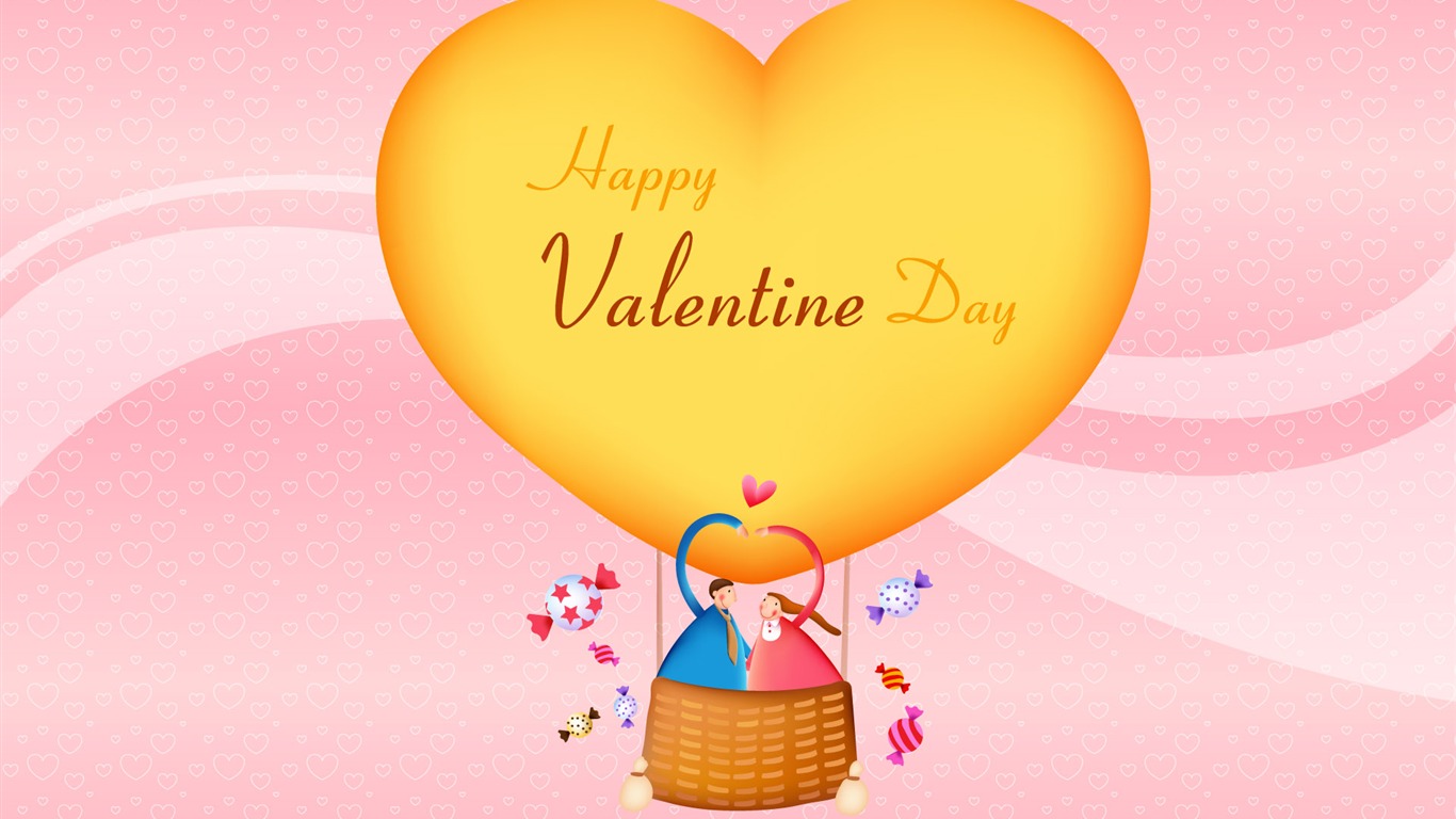 Valentine's Day Theme Wallpapers (2) #14 - 1366x768