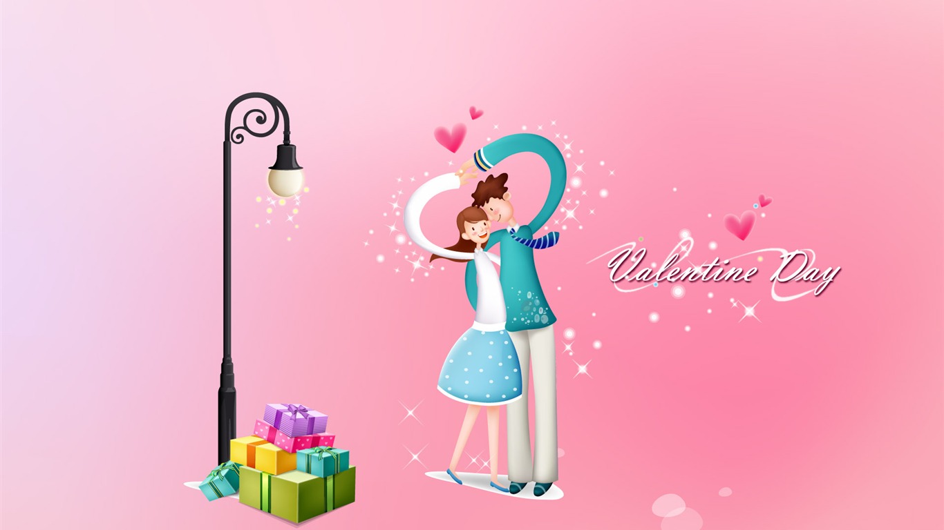 Valentine's Day Theme Wallpapers (2) #20 - 1366x768