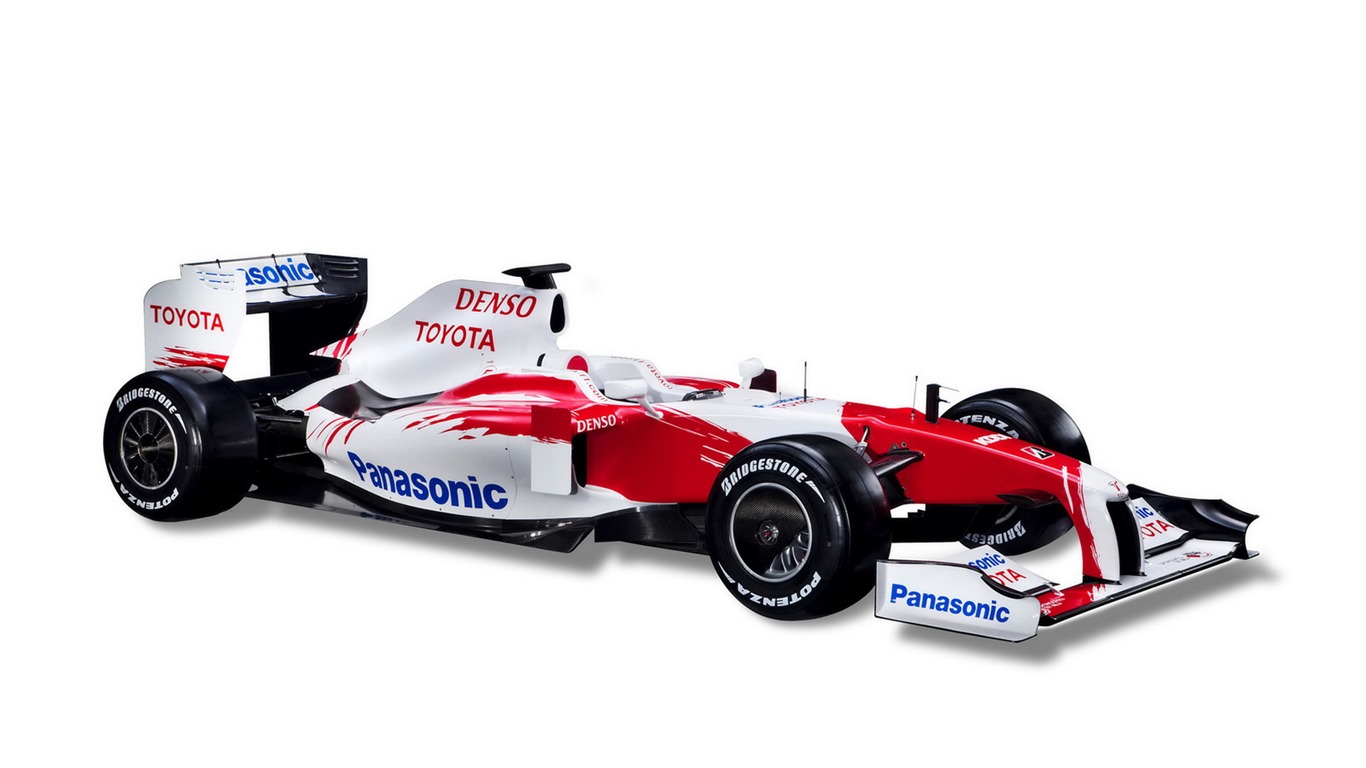 Toyota TF109 2009 F1 Car Wallpaper #12 - 1366x768