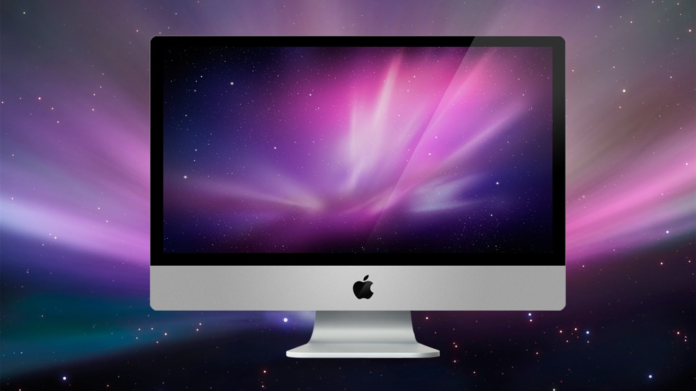 Neue Apple Theme Hintergrundbilder #2 - 1366x768