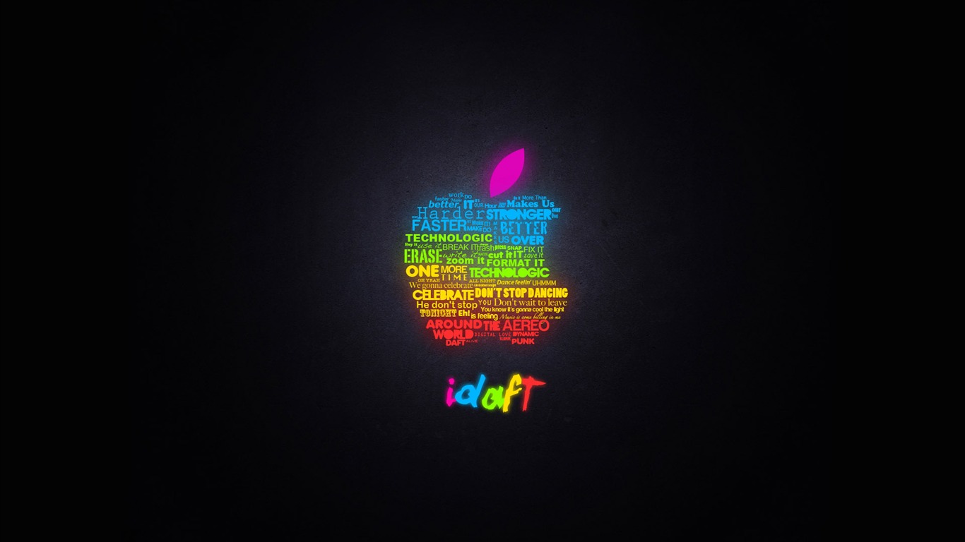 New Apple Theme Desktop Wallpaper #10 - 1366x768