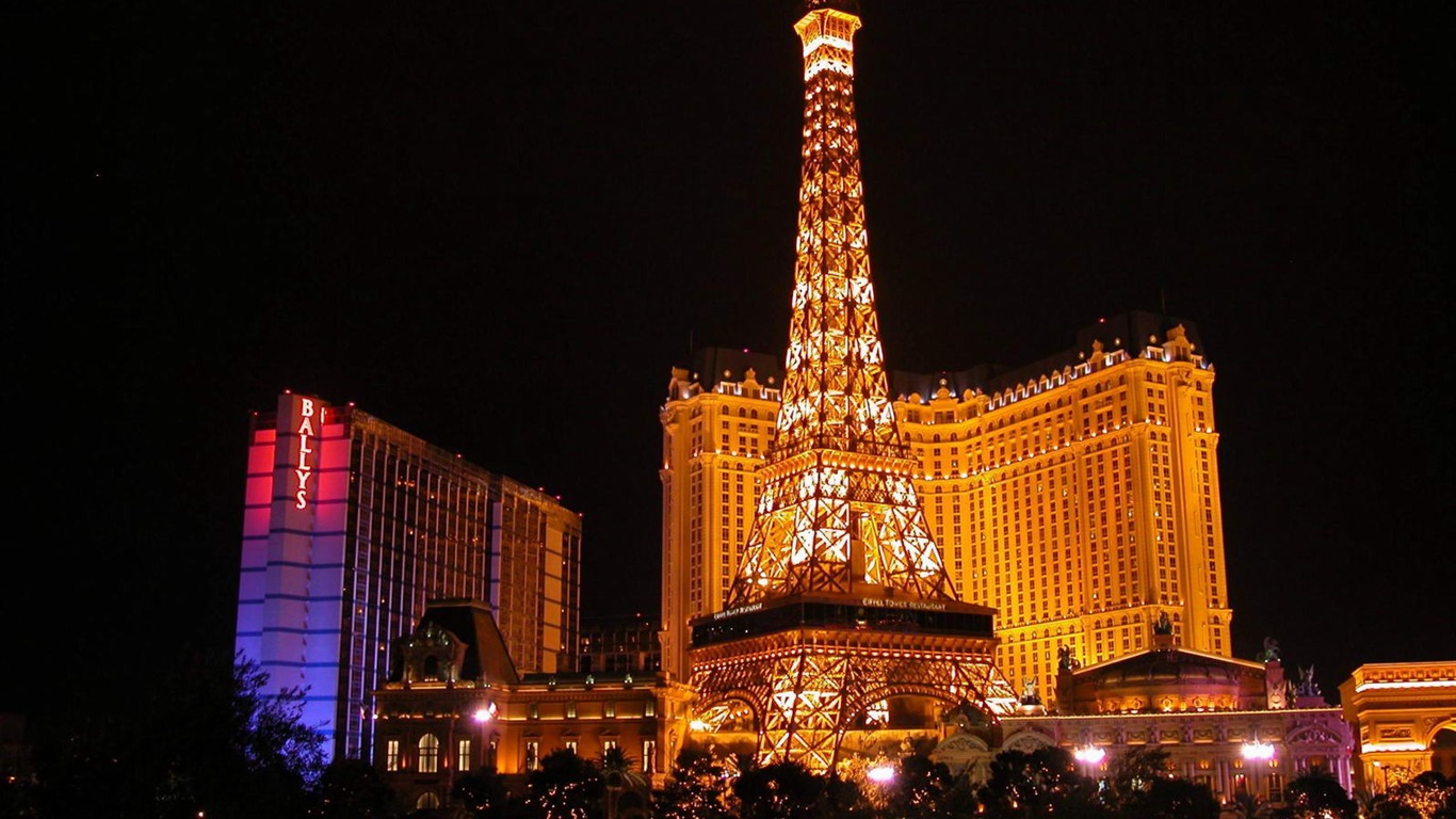 Glanzvollen Stadt Las Vegas Wallpaper #21 - 1366x768