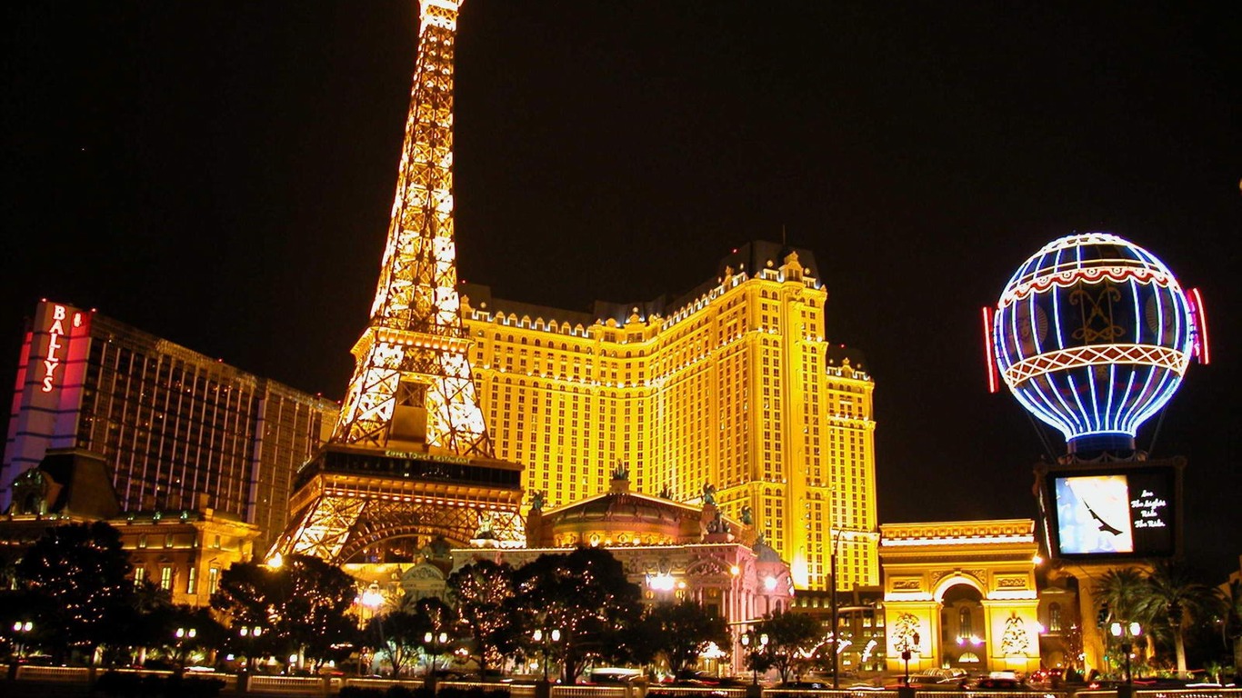 Glamorous City Las Vegas Wallpaper #24 - 1366x768