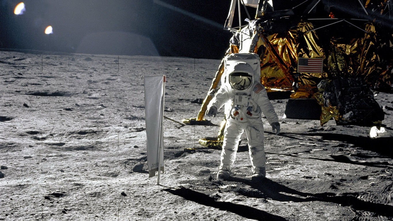 Apollo 11 rare photos wallpapers #5 - 1366x768