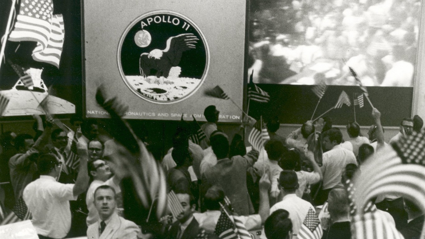 Apollo 11 vzácných fotografií na plochu #28 - 1366x768