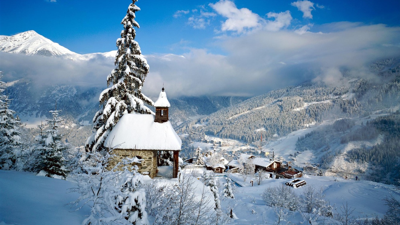오스트리아 배경 화면의 아름다운 풍경 #14 - 1366x768