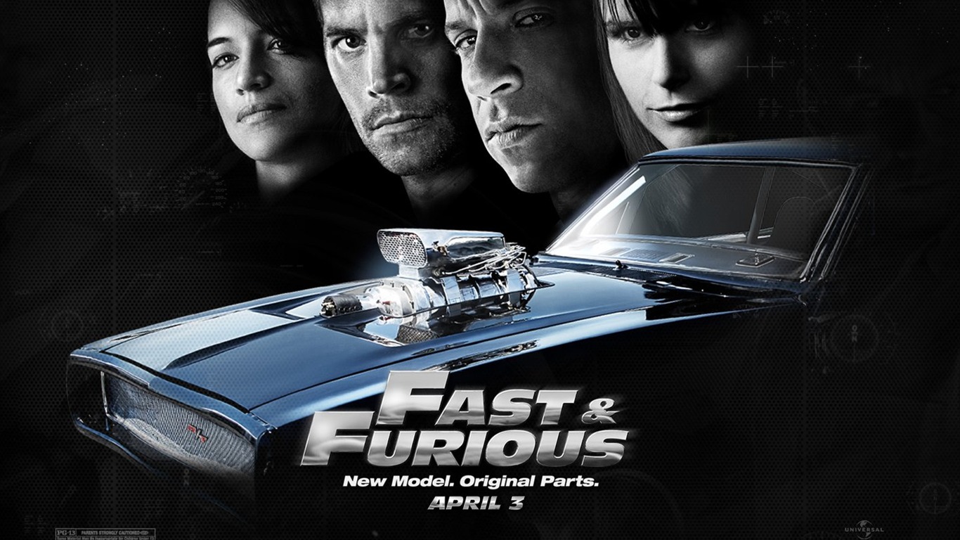 Fast and the Furious 4 Wallpaper #2 - 1366x768