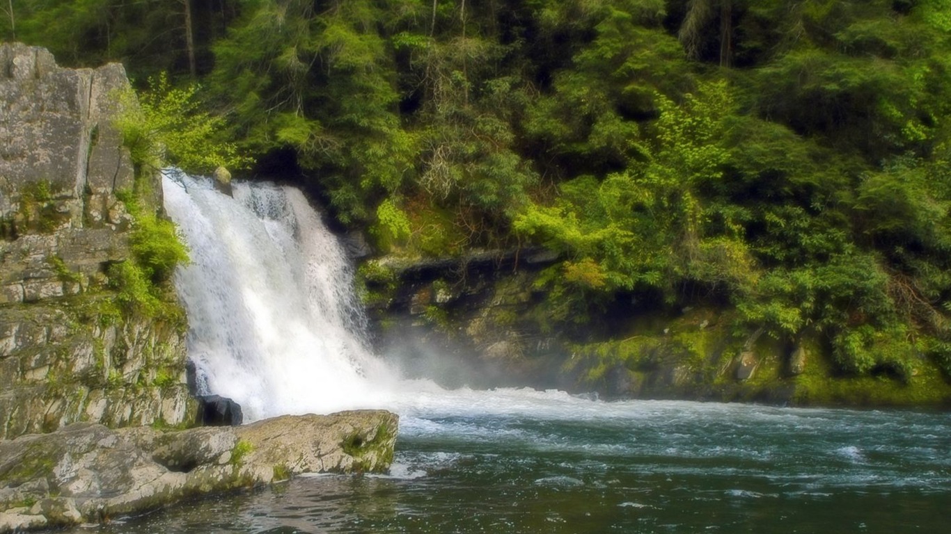 Décor d'écran Illimité Zone Paysage #2 - 1366x768