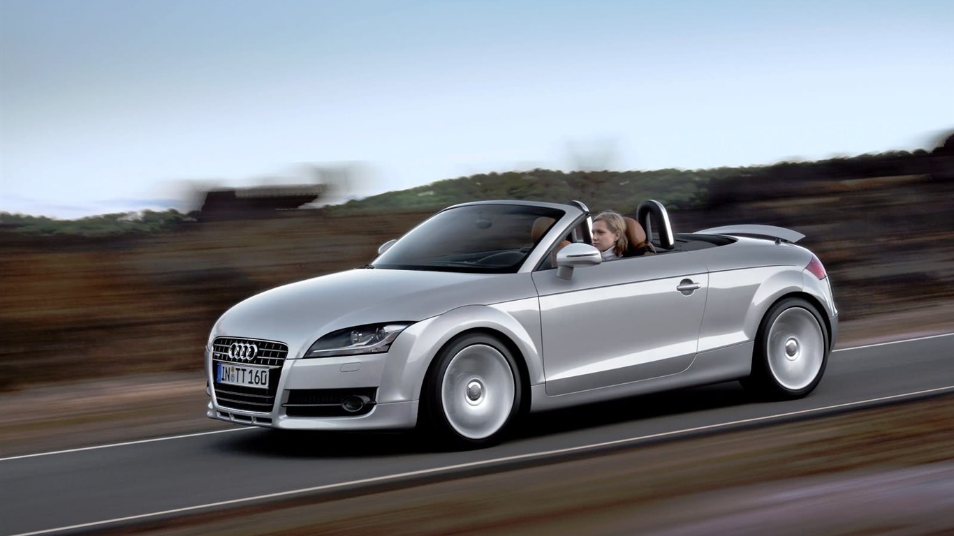 Audi TT Roadster 3.2 quattro Tapete #2 - 1366x768