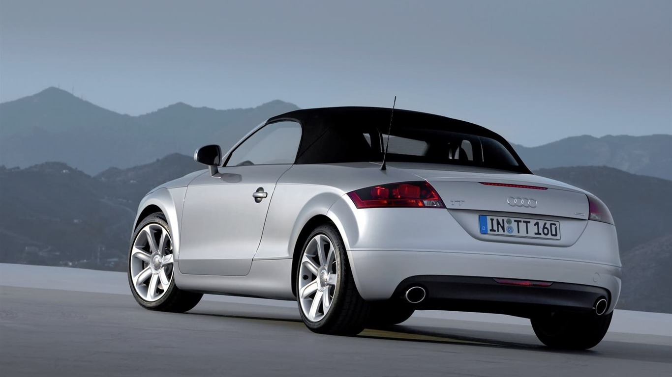 Audi TT Roadster 3.2 quattro Tapete #9 - 1366x768