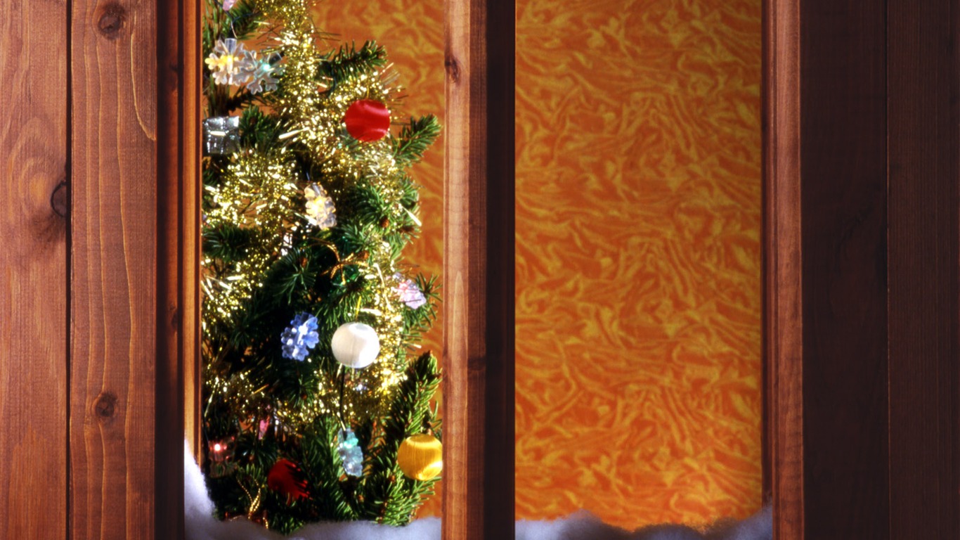Christmas landscaping series wallpaper (13) #16 - 1366x768