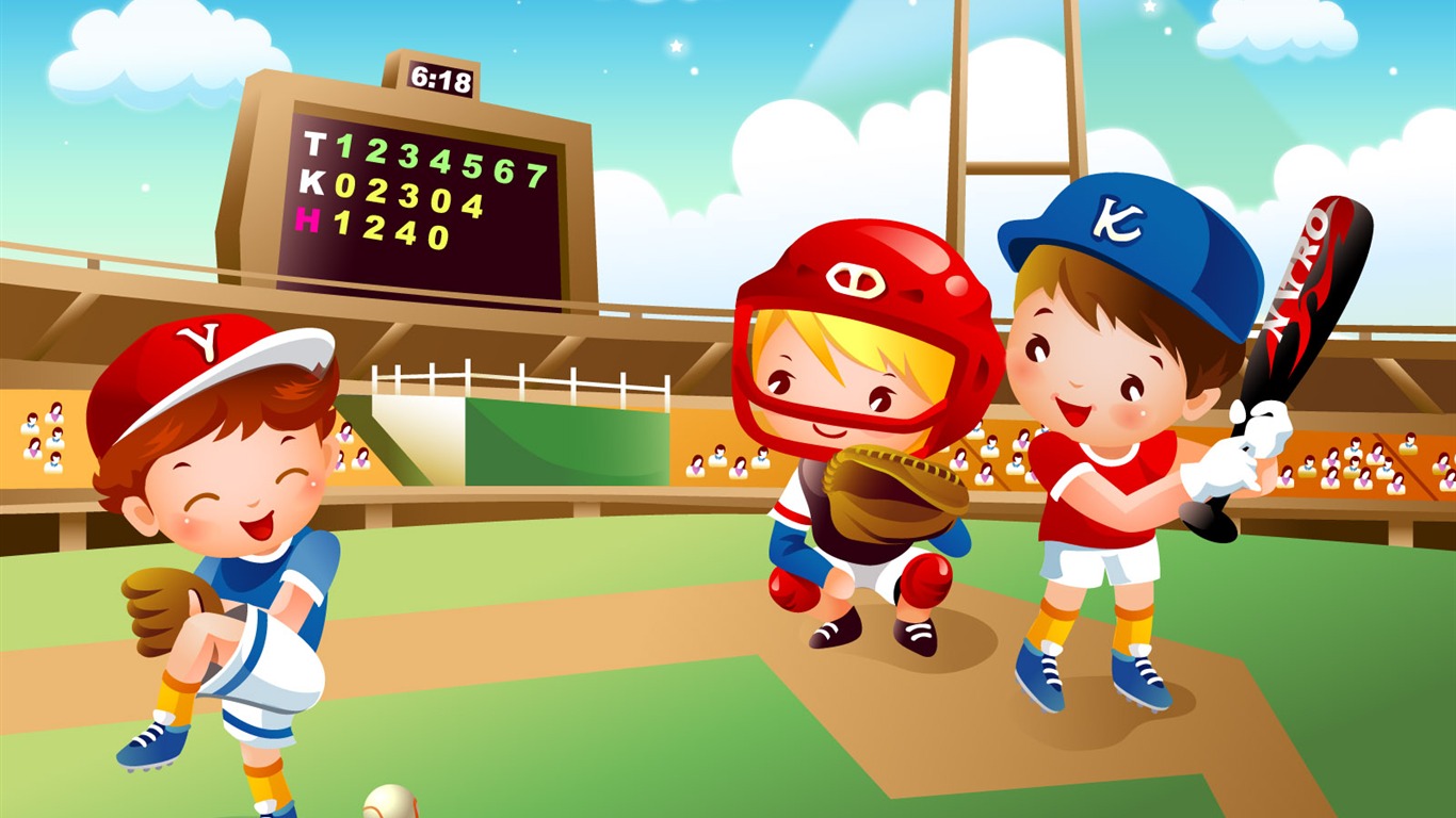 Children's Games Wallpaper (1) #4 - 1366x768