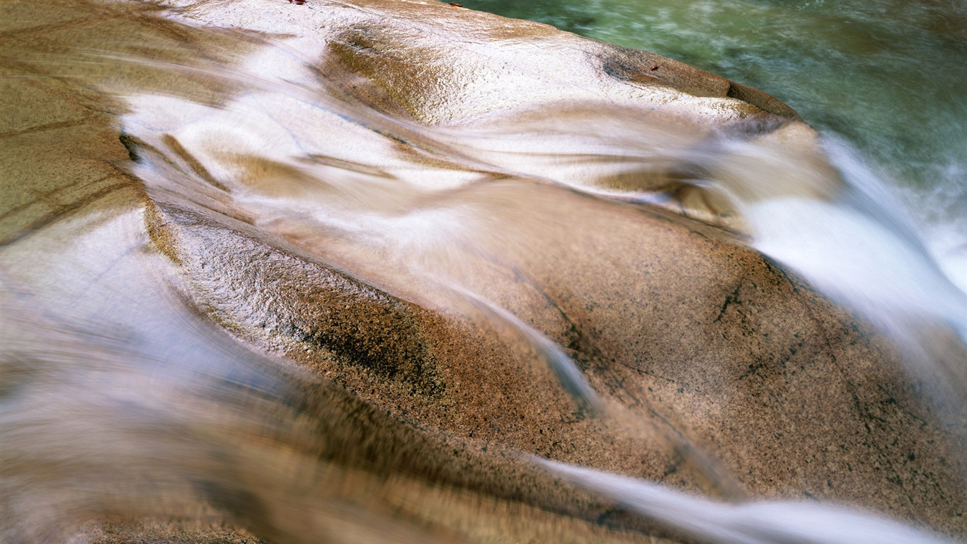 Waterfall flux HD Wallpapers #20 - 1366x768