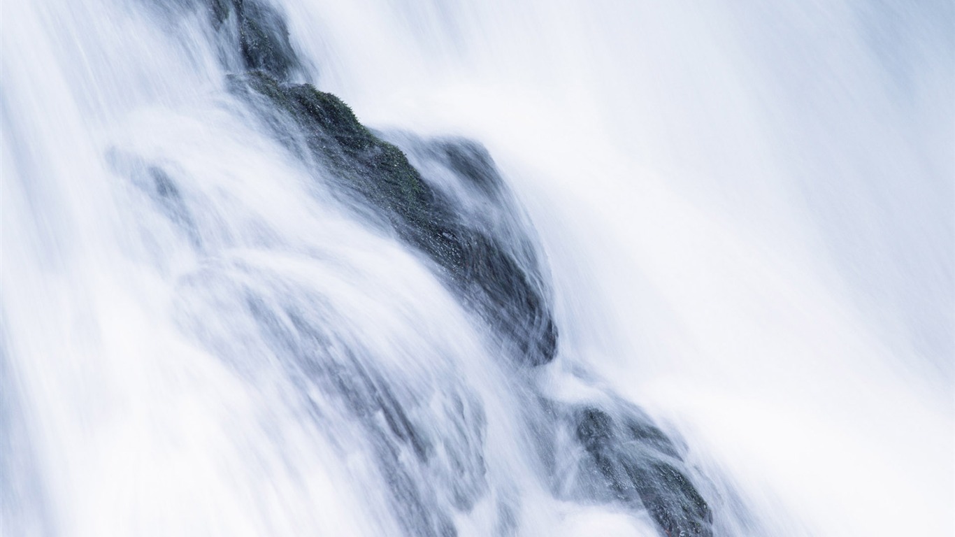 Waterfall flux HD Wallpapers #32 - 1366x768