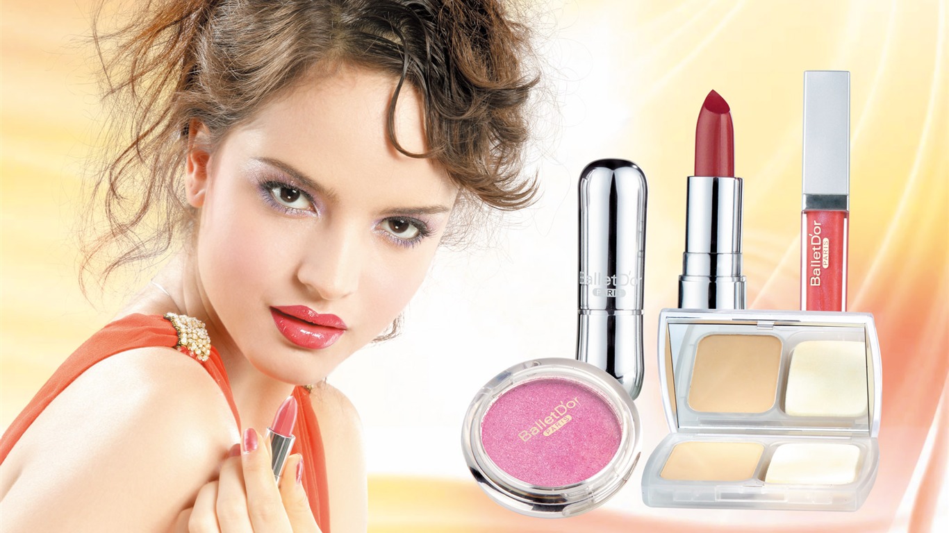化妆品广告壁纸专辑(六)12 - 1366x768