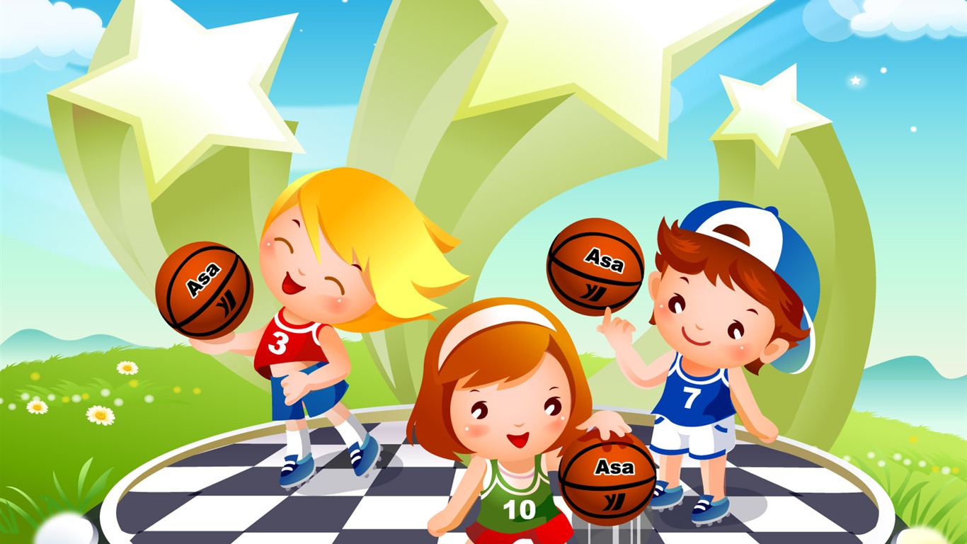 Children's Games Wallpaper (2) #9 - 1366x768