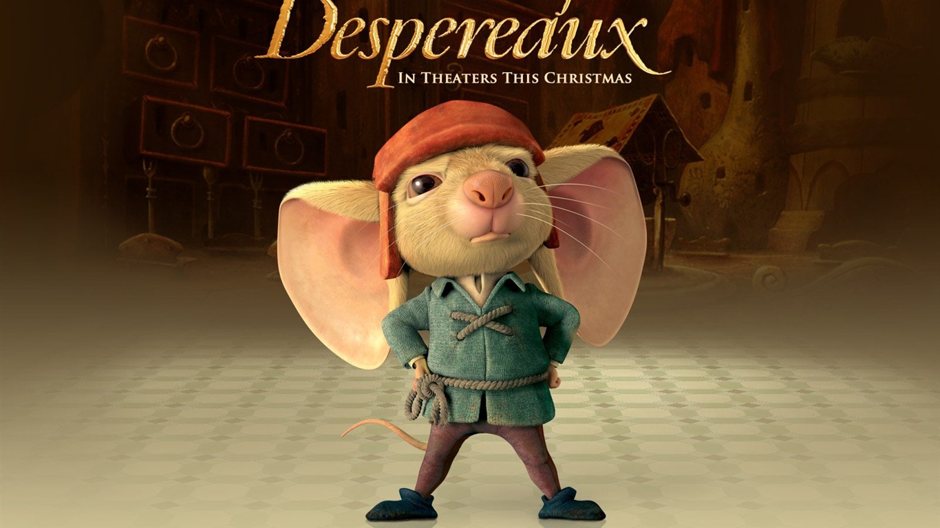 The Tale of Despereaux fond d'écran #7 - 1366x768